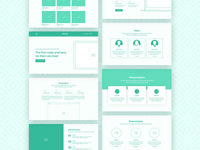 Webline Wireframe Kit