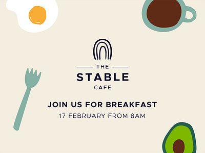 The Stable Cafe Breakfast Morning Promotional Post