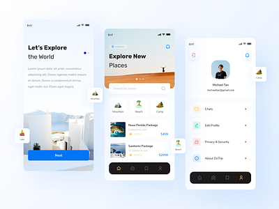 Travel App UI Kit