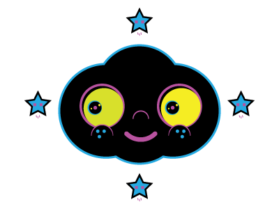 CM.Eye.K character design illustration kawaii pop art superflat