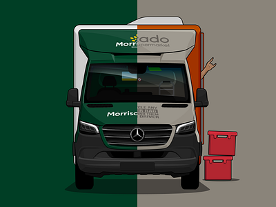 Lockdown Doodle: Mercedes Sprinter