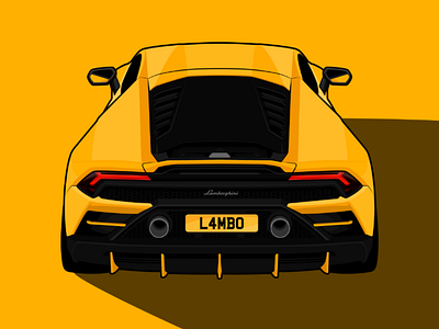 Lamborghini Huracan Evo by Stephen Bradshaw on Dribbble