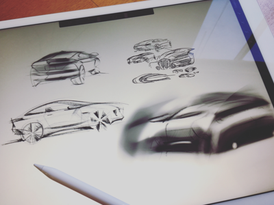 Exterior Vehicle Sketches