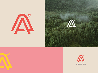 August Evolved Branding branding iconography logo typography