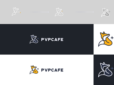 PvPCafe Rebrand branding esports mascot