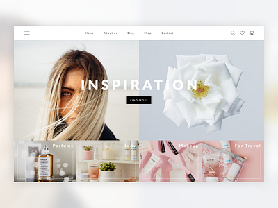 Inspiration — Perfume E-Commerce Store design ecommerce ecommerce business ecommerce design ecommerce shop minimal online shop online store perfume shop simplicity store ui ux web website woocomerce