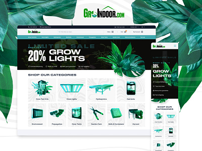 GroIndoor Website Inner Pages Re-design custom theme redesign site design webdesign webdevelopment website design website development wordpress wordpress design wordpress development