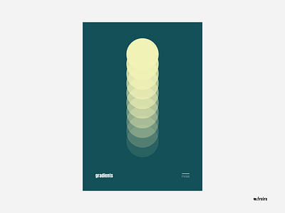 Moss gradient — Poster branding color palette designer digital gradient color gradients inspiration minimal poster