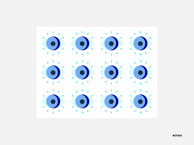Eye pattern blue design digital eyeball illustration logo pattern pattern design print vector