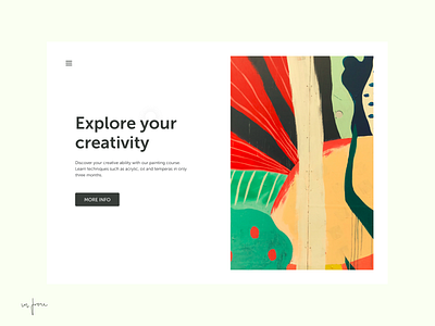 Landing page