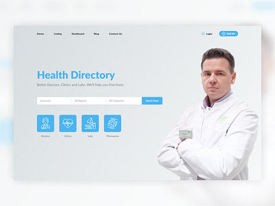 Health Directory Homepage