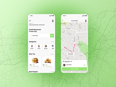Food Delivery App Interface app app design delivery app design food food app food delivery app fooddelivery interface interface design ui ux ux designer web