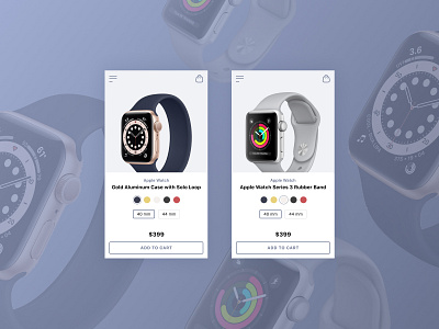 Apple Watch Shop App app apple apple watch design e commerce e commerce design e commerce shop interface interface design shop ui ux ux designer watches web