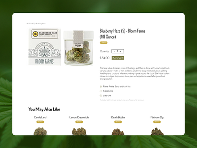 Medical and Recreational Cannabis Shop Page Mock-up cannabis cannabis design cannabis shop cbd cbdoil design ecommerce ecommerce shop hemp homepage homepage design homepagedesign site web website wordpress