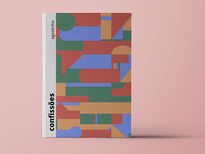 Agostinho - Confissões book book art design editorial design illustration