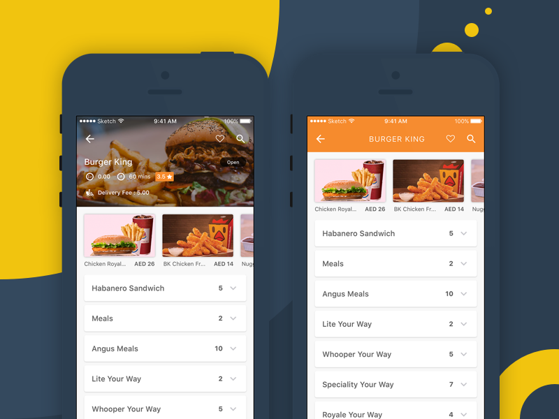 Food Ordering App by Ankit Nargotra on Dribbble