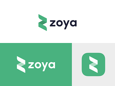 Zoya Find Halal Stocks app icon brand branding design finance fintech flat illustration inspiration investment logo minimal stocks vector zoya