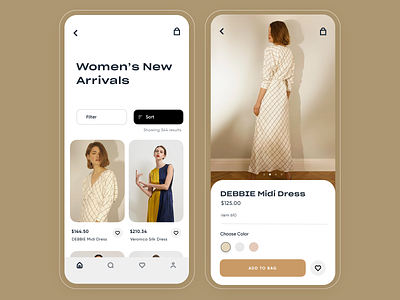 Zoya - Fashion app app bookmark design fashion inspiration ios mobile profile save search startup ui uidesign uidesigner ux uxdesign
