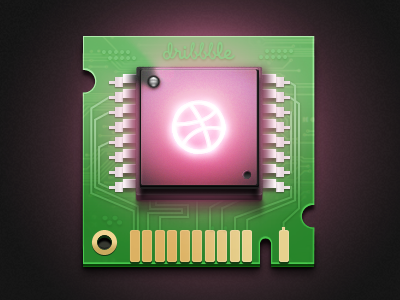 Computer Chip iOS App Icon