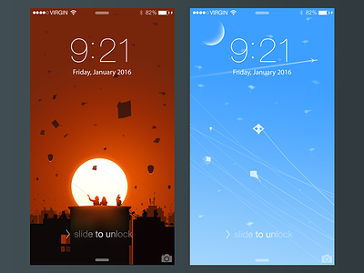 illustration - Free Wallpaper for iphone & Android 10 psd 8 phone celebration android festival free india freebies download ios illustration ios mobile x iphone android iphone minimal sunset kite sketch gradient landscape background sun moon day uttarayan
