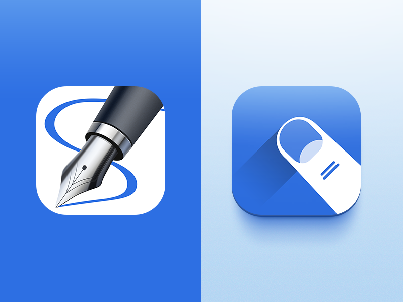 Signature app - App Icon Design by Iftikhar Shaikh on Dribbble