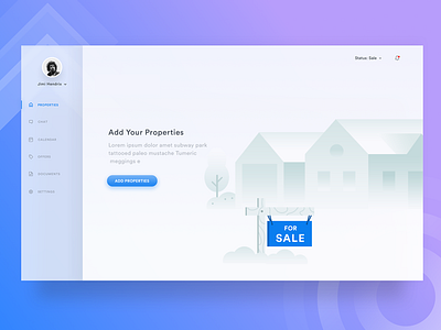 🏠 Property - Empty State 404 clean card event blank page minimal cards mac sell app empty states error fluent event empty house house web property illustration gradient calendar page dashboard rent schedule real project property sale rent illustrator state sell icons design vector website uxdesign