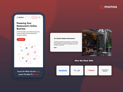 Momos - Website Development & Design