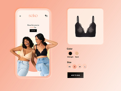 Mobile Responsive Website Design for Soko