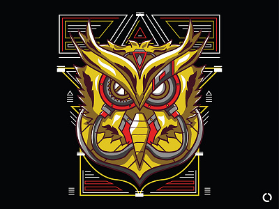 The Owl illuatration owl t shirt t shirt design t shirt illustration vector