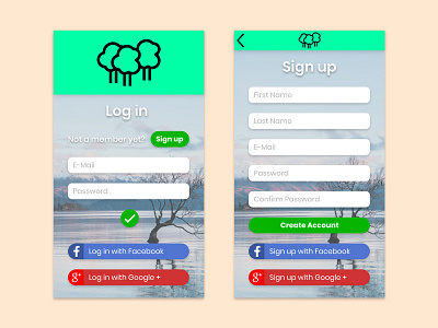 Daily UI #001 – Sign Up