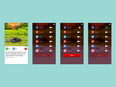 Daily UI #010 – Social Share