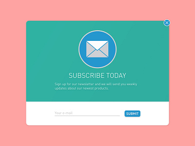 Daily UI #026 – Subscribe