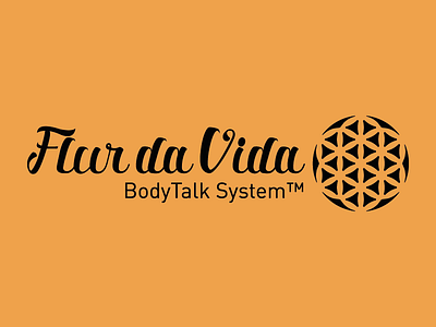 Flur Da Vida – BodyTalk System™ | Logo Design design graphic design graphic design logo logo logodesign typography