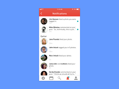 Daily UI #049 – Notifications