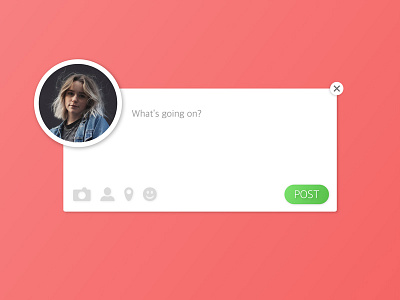 Daily UI #081 – Status Update