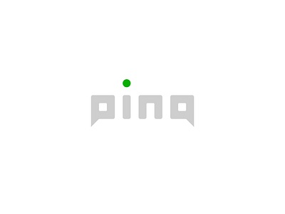 Thirty Logos Challenge 04 – Ping logo logodesign thirty logos thirty logos challenge typography