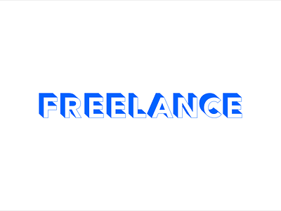Thirty Logos Challenge 20 – Freelance logo logodesign thirty logos thirty logos challenge typography