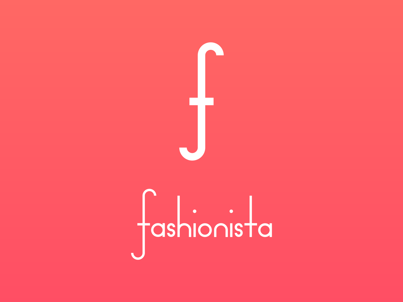 Thirty Logos Challenge 28 – Fashionista by Odin Aerni on Dribbble