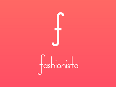 Thirty Logos Challenge 28 – Fashionista logo logodesign thirty logos thirty logos challenge typography