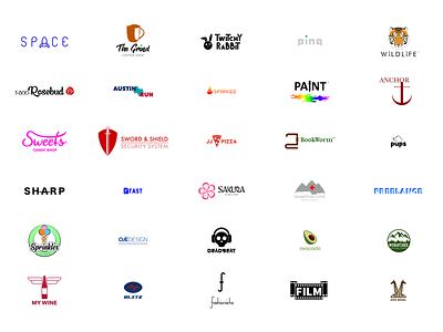 Thirty Logos logo logodesign thirty logos thirty logos challenge typography