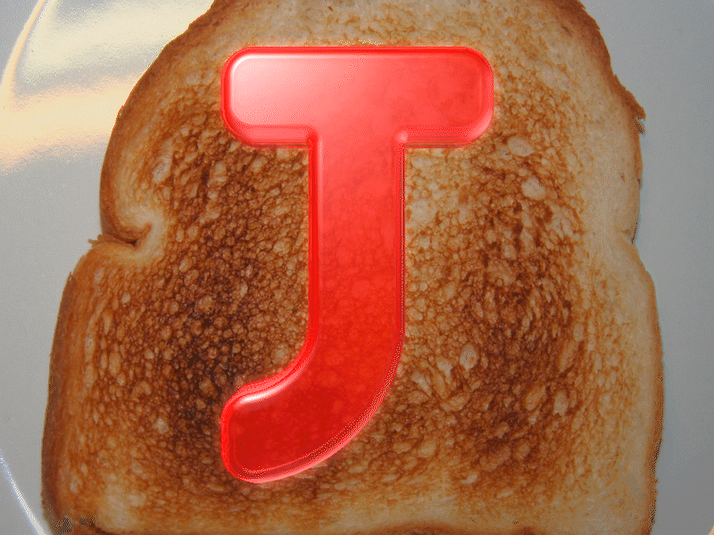 J is for Jelly 36 days 36 days of type 36 days of type lettering letter j typedesign typography