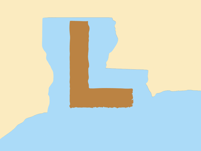 L is for Louisiana 36 days 36 days of type 36 days of type lettering letter l typedesign typography