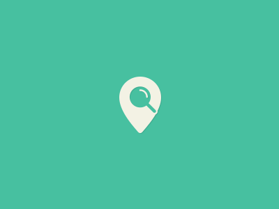 Logo Animated GIF animated animation clean flat gif icon location logo scout search