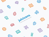 Juicicons, a juicy and delicious icon set by Jared Kennedy on Dribbble