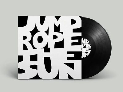 Vinyl Record Design for "Jump Rope The Sun" album design branding packaging typography