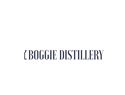 Boggie distillery logo. bottle branding distillery icon logo logo design logotype rum