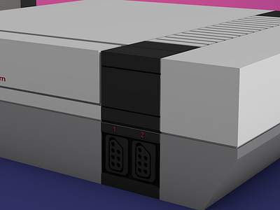 Retro gaming 3d modelling c4d cinema4d metal gear modelling nes school of motion