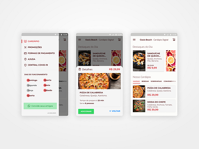 Foodmenu - Cardápio Digital food food app foodmenu menu