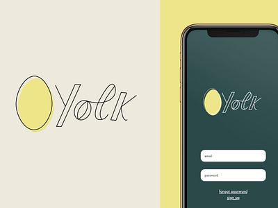 Yolk App Branding