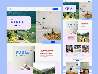 The Fjell Hotel Website